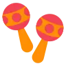 Marakas Emoji 🪇 image - Tossface style