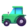 Traktor Emoji 🚜 image - Microsoft 3D Fluent style