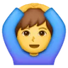 Man Gesturing Ok Emoji 🙆‍♂️ image - Samsung style