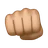 Oncoming Fist: Medium Skin Tone