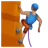Person Climbing: Medium Skin Tone
