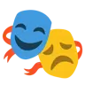 ศิลปะการแสดง Emoji 🎭 image - Google Noto Color style