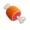 Emoji Carne all'osso 🍖 image - Telegram style