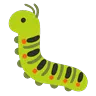 Emoji Bogár 🐛 image - Google Noto Color Animated style