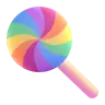 Lollipop Emoji 🍭 image - Microsoft 3D Fluent style