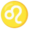 Leo Emoji ♌ image - Google Noto Color Animated style