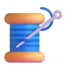 แกนของด้าย Emoji 🧵 image - Microsoft 3D Fluent style