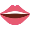 Emoji Bocca 👄 image - Twitter / X (Twemoji) style