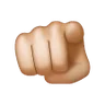Index Pointing At The Viewer: Medium-Light Skin Tone Emoji 🫵🏼 image - Samsung style