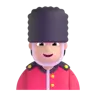Guard: Light Skin Tone Emoji 💂🏻 image - Microsoft 3D Fluent style