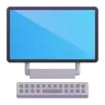 Emoji Computer desktop 🖥 image - Microsoft 3D Fluent style