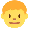 Junge Emoji 👦 image - Twitter / X (Twemoji) style