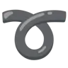 Emoji Ciclo riccio ➰ image - Google Noto Color style