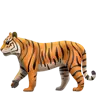 Tigre Emoji 🐅 image - Apple style