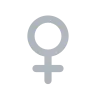 Signe femelle Emoji ♀ image - Tossface style