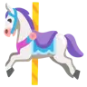 Carousel Horse Emoji 🎠 image - Google Noto Color style