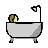 Person Taking Bath