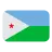 Flag: Djibouti