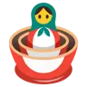 Yerleştirme bebekleri Emoji 🪆 image - Google Noto Color style
