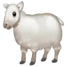 Emoji pecora 🐑 image - WhatsApp style