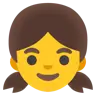 สาว Emoji 👧 image - Google Noto Color style