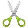Scissors Emoji ✂ image - WhatsApp style