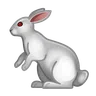 Lapin Emoji 🐇 image - Telegram style