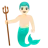 Merman: Light Skin Tone