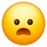 Visage renfrogné à la bouche ouverte Emoji 😦 image - Samsung style