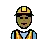 Construction Worker: Medium-Dark Skin Tone