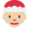 Mrs. Claus: Medium-Light Skin Tone Emoji 🤶🏼 image - Twitter / X (Twemoji) style