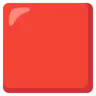 สี่เหลี่ยมสีแดงขนาดใหญ่ Emoji 🟥 image - Google Noto Color style