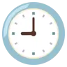 Emoji Orologio Face Nine Oclock 🕘 image - Google Noto Color style