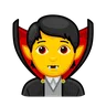 Vampire Emoji 🧛 image - Telegram style
