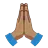 Folded Hands: Medium Skin Tone