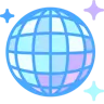 Discokugel Emoji 🪩 image - Twitter / X (Twemoji) style