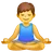 Man In Lotus Position
