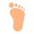Foot: Medium-Light Skin Tone