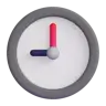 Emoji Orologio Face Nine Oclock 🕘 image - Microsoft 3D Fluent style