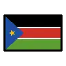 Flag: South Sudan Emoji 🇸🇸 image - OpenMoji style