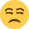 Unamused Face Emoji 😒 image - Twitter / X (Twemoji) style