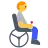 Person In Motorized Wheelchair