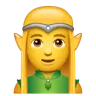 Man Elf Emoji 🧝‍♂️ image - WhatsApp style