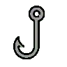 Emoji gancio 🪝 image - OpenMoji style