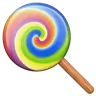 Lollipop Emoji 🍭 image - Apple style