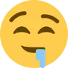 Emoji Faccia sbavante 🤤 image - Twitter / X (Twemoji) style