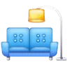 ソファとランプ Emoji 🛋 image - Samsung style