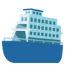 渡輪 Emoji ⛴ image - Google Noto Color style