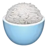 Cooked Rice Emoji 🍚 image - WhatsApp style