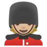 Guard: Medium-Light Skin Tone Emoji 💂🏼 image - Google Noto Color style